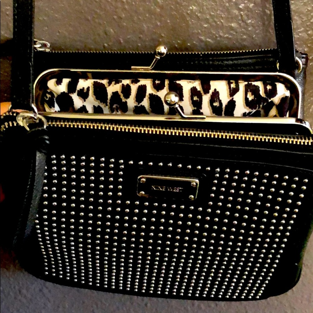 Nine West black purse